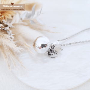 Bola de grossesse pierres fines Méline