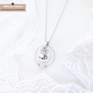 Bola de grossesse pierres naturelles Pandora