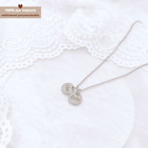 Collier Gravure Unique