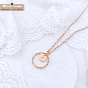 Collier Personnalisable Gravé