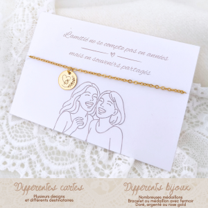 Bracelet Message Gravé
