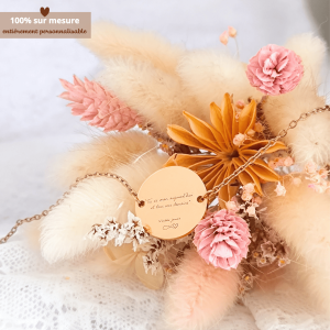 Bracelet gravé déclaration d'amour