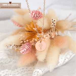 Collier gravé à personnaliser