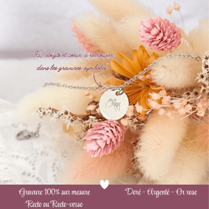 Bracelet gravé Saint Valentin