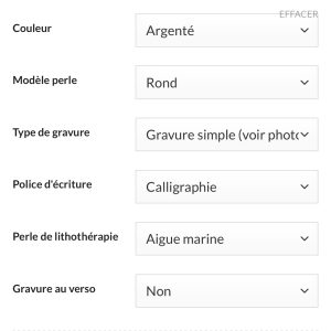 commande personnalisée Anaïs Sineiro (gmail)
